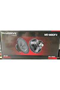 Massive MS-M80FX 20 CM MİDRANGE 400 WATT MAXİMUM POWER 150 WATT