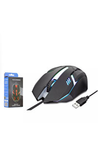 ドゥミリオンDX HADRON HDX3257 MOUSE KABLOLU OYUN USB LEDLİ 800/1600 DPI 140CM