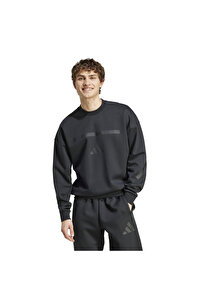 adidas M Z.N.E. CRW Erkek Siyah Sweatshirt JE7536 - Fiyatı, Yorumları