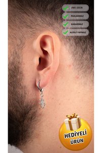 Related product image Piercing Market Steel & Silver Steel Earrings