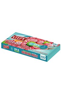 STEPY Buzdolabı Poşeti Orta Boy 100 Adet Çek-al - Fiyatı, Yorumları