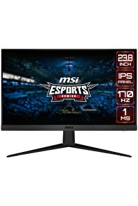 MSI G2412 23.8 1920x1080 170hz 1ms Hdmı Dp Ips Gaming Monitör