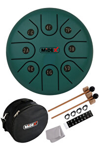 Midex TD-68GR Çelik Dil Davul Handpan 6 İnç 8 Ton Steel Tongue