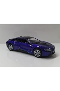 Kinsmart Bmw I8 - Çek Bırak 5inch. Lisanslı Model Araba, Oyuncak