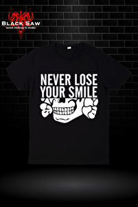 Valens Never Lose Your Smile Nsbm Tshirt- Trendyol