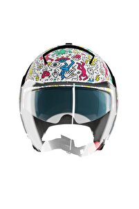 Shiro Sh-64sv Tokio Doodle Açık Motosiklet Kaskı - Fiyatı, Yorumları