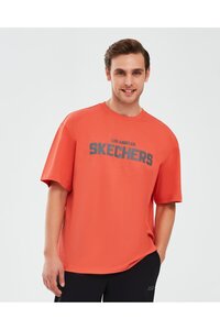 Skechers Graphic T-shirt M Short Sleeve Erkek Tişört S241070-600
