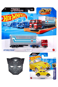 HOT WHEELS 2 Araç Transformers Set - Optimus Prime & Bumblebee (1
