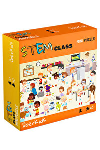 DoerKids STEM Class - STEM Eğitimi Mini Puzzle | 3-7 Yaş - 40