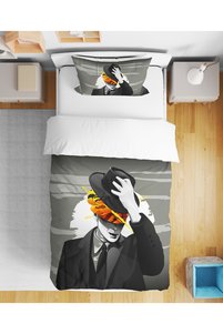 صورة المنتج ذات الصلة Home مجموعة غطاء لحاف فردي