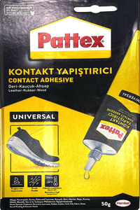 Pattex Conttact Liquid Deri Kauçuk Ahşap Yapıştırıcı Şeffaf 50 gr