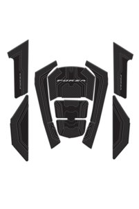 Redline Grafik Forza Yan Pad ve Tank Pad 2018-2023 Karbon Yan Pad