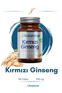 Avicenna Kırmızı Ginseng - 500mg 130 Tablet - Fiyatı, Yorumları