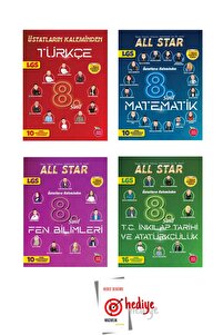 Newton Yayınları Newton 8.Sınıf All Star 1.dönem Türkçe Matematik