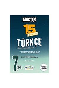 Okyanus Yayınları 7. Sınıf Master 15 Türkçe Denemesi - Fiyatı