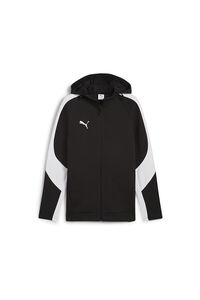 Puma Team Evostripe Hooded Erkek Futbol Kamp Ceketi 65994703 Siyah
