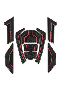 Motiv FORZA Redline 15ポンド Redline Grafik Forza Kırmızı Yan Pad ve Tank Pad 2018-2024