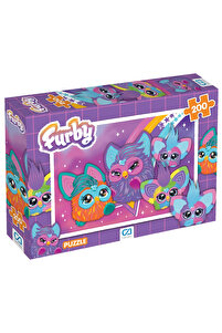 CA Games Furby Lisanslı 200 Parça 33x48cm Çocuk Puzzle Yapboz