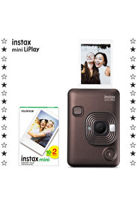 Fujifilm Instax mini LiPlay Hybrid Deep Bronze Fotoğraf Makinesi