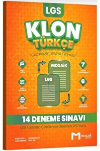 Mozaik Yayınları Mozaik Yayınları 8. Sınıf LGS Türkçe Klon 14'lü