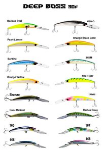 Fujin Deep Boss 90f 9.5gr. Color : 065 Horse Mackerel - Fiyatı