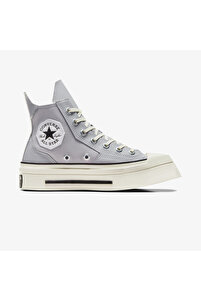 Converse Chuck 70 De Luxe Squared Unisex Gri Platform Sneaker