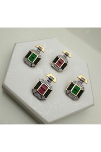 صورة المنتج ذات الصلة MODA أقراط مرصعة