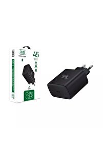 Subzero SG73 Type-C Uyumlu Süper Hızlı Şarj Cihazı 45W Siyah