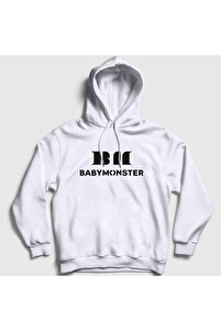 Presmono Unisex Beyaz Logo K Pop Baby Monster Babymonster