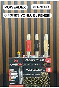 powerdex Pd-9007 20 Watt 500 Lümen Ultraviyole Led Şarjlı El