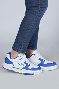 Jump 30061 Mavi - Beyaz Erkek Çocuk Sneaker Günlük Spor Ayakkabı