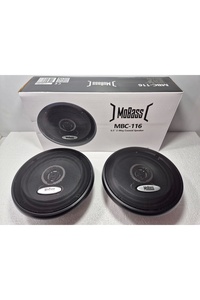 Mobass 16cm Hoparlör – MBC-116 - 300W Kapaklı , Tweeterli Kapı