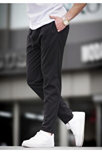 Southpole Herren Velour Pants – Bequeme Jogginghose Aus Samt Mit Logo-Print, Weite Passform