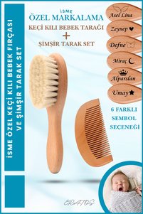 İlgili ürün resmi Bebek Tarağı ve Fırçası