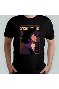 Pixxa Cowboy Bebop %100 Pamuklu Bisiklet Yaka T-Shirt Model 3
