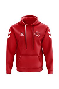 hummel Armin Milli Takım Pamuklu Hoodie Kırmızı - Fiyatı, Yorumları