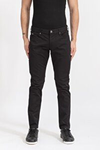 Emporio Armani Pamuklu Cepli Slim Fit Jeans Erkek Kot Pantolon