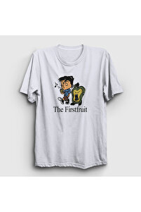 Presmono Unisex Beyaz The Firstfruit Mark Lee Nct T-Shirt 534573tt