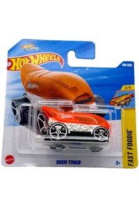 HOT WHEELS Sushi Tuner Eğlenceli Mini Oyuncak Araba (1:64 Ölçek