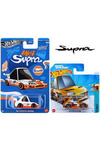 HOT WHEELS 2 Araç Hot Wheels '94 Toyota Supra Tooned Set (1/64