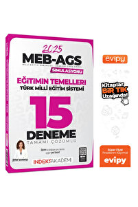 İndeks Akademi 2025 MEB-AGS Eğitimin Temelleri ve Türk Milli