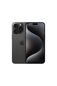 Apple Yenilenmiş iPhone 15 Pro 256 GB Siyah Titanyum B Kalite
