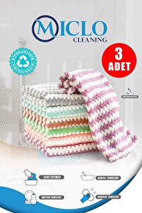MICLO CLEANING Yumuşak Doku | Puf Bez | Süper Emici Sihirli Mutfak