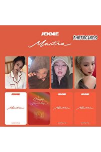 Kpop Dünyasi BLACKPINK Jennie '' MANTRA '' Photocards Set 2