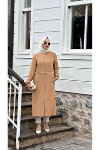 Nihle NİHLE 1063-05-25 BÜYÜK BEDEN LİNDA KUMAŞ ASTARSIZ FERMUARLI