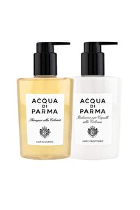 Acqua Di Parma Colonıa 2'li Set - Şampuan 300ml Saç Kremi 300ml