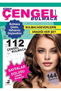 Süper Çengel Bulmaca 1 Olimpos Yayınları Fiyatı ve Yorumları