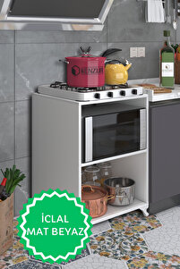 Kenzlife Ocak Dolabı İclal Byz 85*60*57 Mutfak Klasik Setüstü Ocak