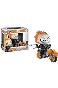 Funko Marvel Classic Ghost Rider with Bike Exclusive Pop! #33