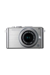 Olympus E-PL3 Gümüş+14-42mm+40-150mm Double Zoom Kit 12 MP Aynasız